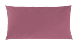 Mako-Satin Kissenbezug aus 100% Baumwolle | Farbe Rosenholz| 40 x 80 cm