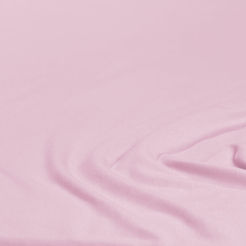 Mako-Feinjersey Spannbettlaken aus 100% Baumwolle | FARBE Rose |