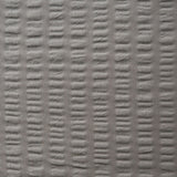 Renforcé-Seersucker Bettwäsche Set Grau mit waffelartigem 1/1 cm Streifen, 100% Baumwolle, Hotelverschluss