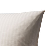 Bettwäsche Set Sekt - Laramie Damast Streifsatin 8 mm, 80 % Baumwolle / 20 % Polyester, Hotelverschluss