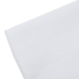 Bettwäsche Set Weiß - Vion Damast Streifsatin 6/24 mm, 80 % Baumwolle / 20 % Polyester, Hotelverschluss
