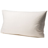 Bettwäsche Set Sekt - Laramie Damast Streifsatin 8 mm, 80 % Baumwolle / 20 % Polyester, Hotelverschluss