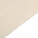 Bettwäsche Set Sekt - Laurens Damast Streifsatin 2 mm, 100 % Baumwolle, Hotelverschluss