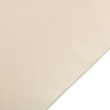 Bettwäsche Set Vancouver Sekt Damast Streifsatin 2 mm, 80 % Baumwolle / 20 % Polyester, Hotelverschluss