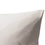 Bettwäsche Set Sekt - Laurens Damast Streifsatin 2 mm, 100 % Baumwolle, Hotelverschluss