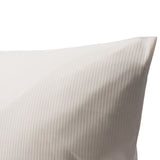 Bettwäsche Set Vancouver Sekt Damast Streifsatin 2 mm, 80 % Baumwolle / 20 % Polyester, Hotelverschluss