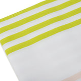 Renforcé Bettwäsche Set Frühlingsgrün, 80 % Baumwolle / 20 % Polyester, Hotelverschluss