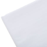 Bettwäsche Set Weiß - Lisieux Damast Streifsatin 4 mm, 100 % Baumwolle, Hotelverschluss