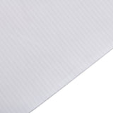 Bettwäsche Set Vancouver Weiß Damast Streifsatin 2 mm, 80 % Baumwolle / 20 % Polyester, Hotelverschluss