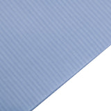Bettwäsche Set Blau - Laurens Damast Streifsatin 2 mm, 100 % Baumwolle, Hotelverschluss