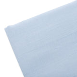 Bettwäsche Set Hellblau - Lindau Damast Streifsatin 25 mm, 100 % Baumwolle, Hotelverschluss mit Bogenabnäher