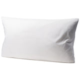 Bettwäsche Set Weiß - Veria Damast Streifsatin 2/12  mm, 80 % Baumwolle / 20 % Polyester, Hotelverschluss