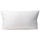 Bettwäsche Set Weiß - Lisieux Damast Streifsatin 4 mm, 100 % Baumwolle, Hotelverschluss
