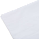 Bettwäsche Set Weiß - Lunel Damast Streifsatin 6/24 mm, 100 % Baumwolle, Hotelverschluss