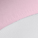 Mako-Feinjersey Spannbettlaken aus 100% Baumwolle | FARBE Rose |