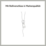 Perkal Bettwäsche-Set Chalet Karo Grau aus 100% Baumwolle