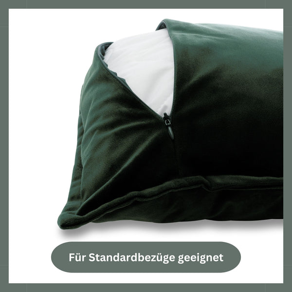 Kissenfüllung waschbares Innenkissen Bezug aus 100% Baumwolle |  Kisseninlet als Dekokissen, Couchkissen, Sofa Kissen und Kopfkissen I 45 x 45 cm