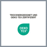 Perkal Bettwäsche-Set Chalet Karo Blau aus 100% Baumwolle