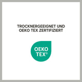Perkal Bettwäsche-Set Chalet Karo Grau aus 100% Baumwolle