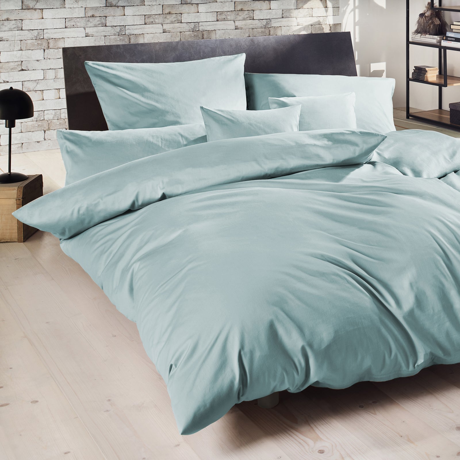 Mako-Satin Bettwäsche aus 100% Baumwolle