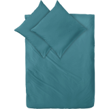 Mako-Satin Bettwäsche aus 100% Baumwolle | Farbe Smaragd Türkis |