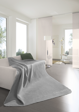 Wohndecke Graphit Rauch Decoper® 150 x 200 cm