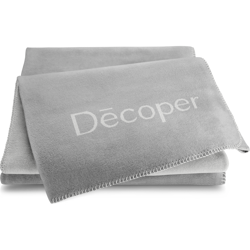 Wohndecke Graphit Rauch Decoper® 150 x 200 cm