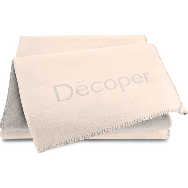 Wohndecke Ecru Feder Decoper® 150 x 200 cm