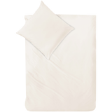 Mako-Satin Bettwäsche aus 100% Baumwolle | Farbe Champagner Creme Weiß |