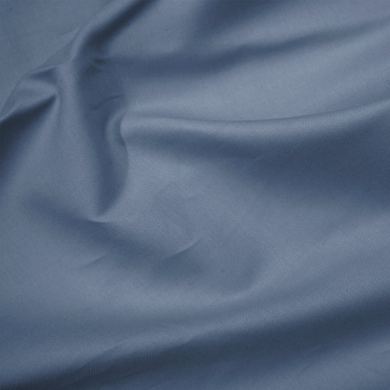 Mako-Satin Kissenbezug aus 100% Baumwolle | Farbe Denim | 40 x 80 cm