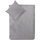 Mako-Satin Bettwäsche aus 100% Baumwolle | Farbe Graphit Grau |