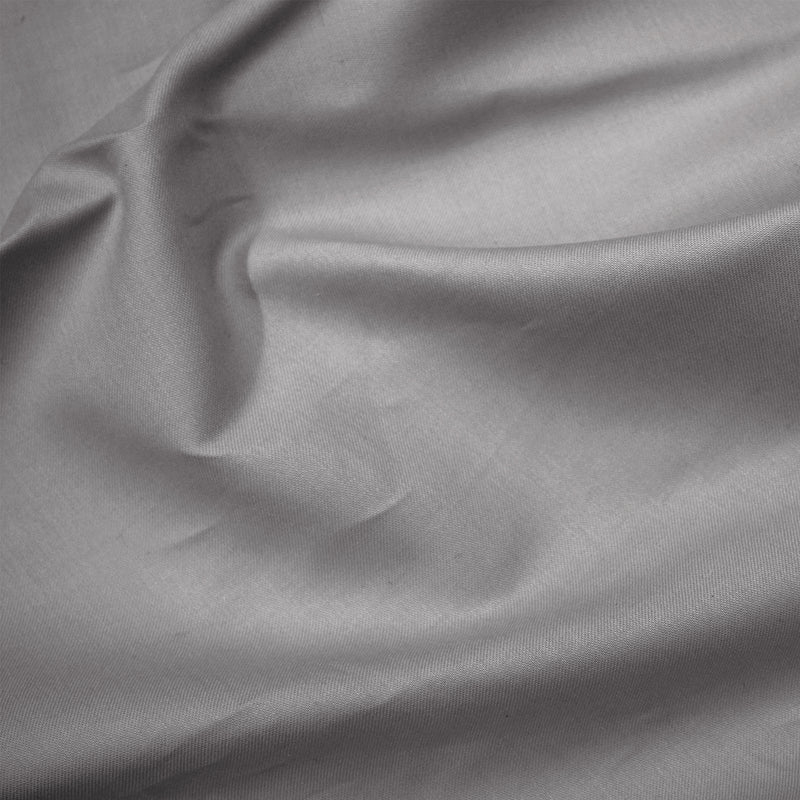 Mako-Satin Bettwäsche aus 100% Baumwolle | Farbe Graphit Grau |
