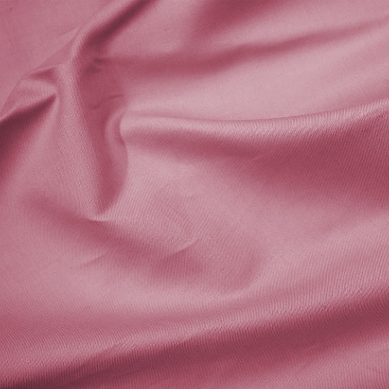 MAKO-SATIN KISSENBEZUG AUS 100% BAUMWOLLE | FARBE ROSENHOLZ| 80 X 80 CM