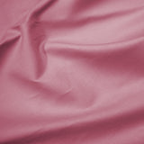 Mako-Satin Bettwäsche aus 100% Baumwolle | Farbe Rosenholz Rot |