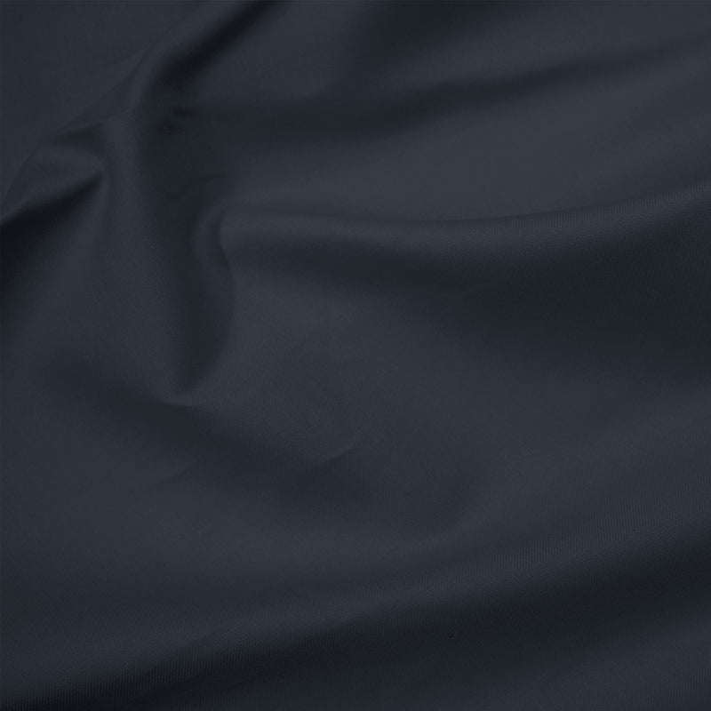 MAKO-SATIN KISSENBEZUG AUS 100% BAUMWOLLE | FARBE SCHWARZ | 80 X 80 CM