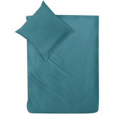 Mako-Satin Bettwäsche aus 100% Baumwolle | Farbe Smaragd Türkis |