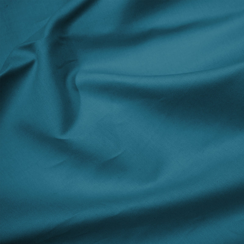 Mako-Satin Kissenbezug aus 100% Baumwolle | Farbe Smaragd | 40 x 80 cm