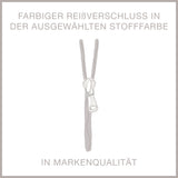 Mako-Satin Kissenbezug aus 100% Baumwolle | Farbe Puder | 40 x 80 cm