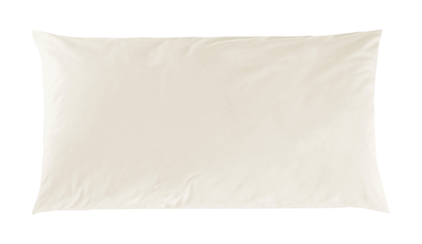 Mako-Satin Kissenbezug aus 100% Baumwolle | Farbe Champagner | 40 x 80 cm