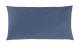 Mako-Satin Kissenbezug aus 100% Baumwolle | Farbe Denim | 40 x 80 cm