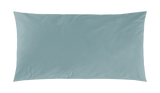 Mako-Satin Kissenbezug aus 100% Baumwolle | Farbe Graugrün | 40 x 80 cm