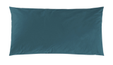 Mako-Satin Kissenbezug aus 100% Baumwolle | Farbe Smaragd | 40 x 80 cm