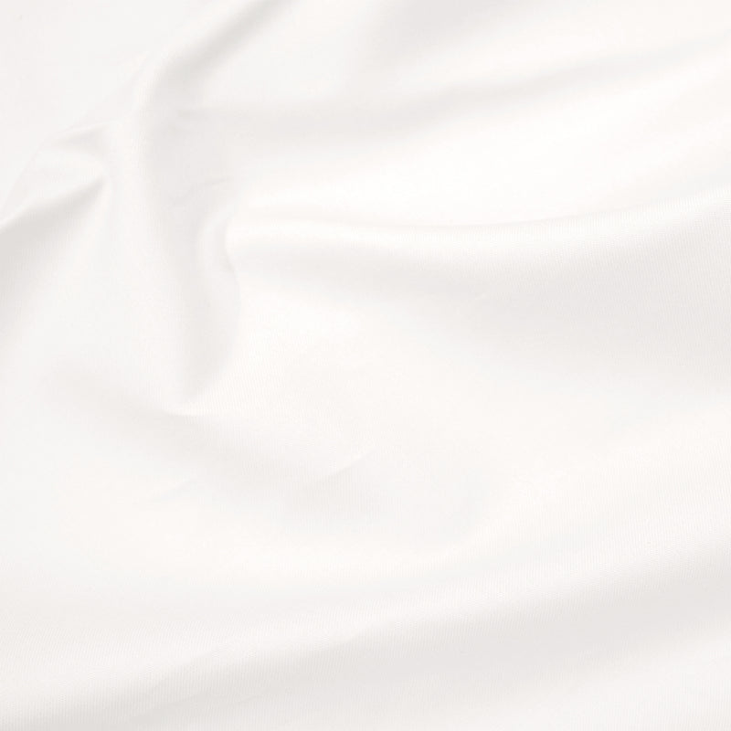 Mako-Satin Bettwäsche aus 100% Baumwolle | Farbe Weiß|